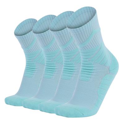 China Elite Breathable Basketball Knocks Socks Thickened Practical Men's Socks Non Slip Professional Sports Knocks Wear-Resistant Towe Medium Socks for sale