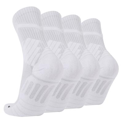 China Elite Breathable Basketball Knocks Socks Thickened Practical Men's Socks Non Slip Professional Sports Knocks Wear-Resistant Towe Medium Socks for sale