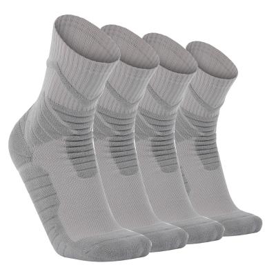 China Elite Breathable Basketball Knocks Socks Thickened Practical Men's Socks Non Slip Professional Sports Knocks Wear-Resistant Towe Medium Socks for sale