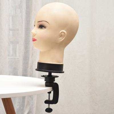 China Inflatable Adjustable Mannequin Stand Head Wigs Stand Plastic and Metal Tripod Head Clamp forTraining Jaw for Training Doll Head Stand for sale