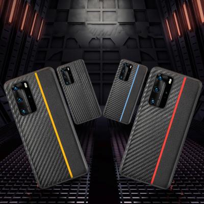 China Fashion Black Anti-drop Popular Anti-drop Carbon Fiber Full Protection Cell Phone Case For Fe S21 for sale