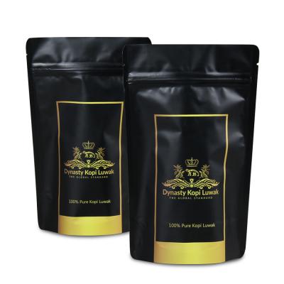 China Custom Coffee Bean Packaging Bag With Valve Shock Resistance Engraving Printing Moisture Proof Bag for sale