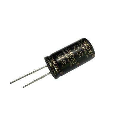 China Energy Storage Double Layer Capacitors Supercapacitors Gold Cylindrical Electrical Capacitor 2.7V 30.0F for sale