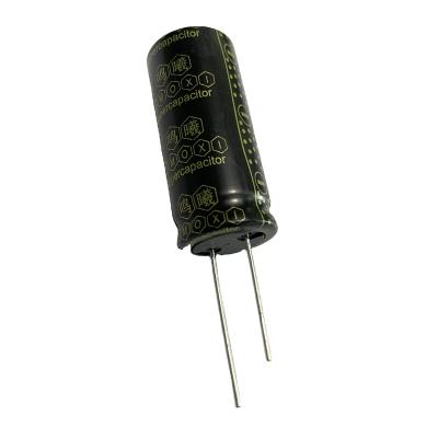 China Cylindrical Energy Storage Double Layer Capacitors Electrical Farad Supercapacitors for sale