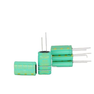 China Combined capacitor 5v 2.5f (energy storage supercapacitor module farad capacitor gold T: 8.1mm) for sale