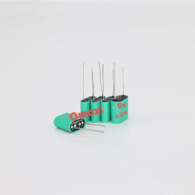 China Energy Storage Fully Sealed Supercapacitor Module Combined Farad Capacitor Green Shell 5.0v 0.07f for sale