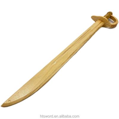 China Weapen Toy One Piece Wooden Prop Sword Toy Sword for sale