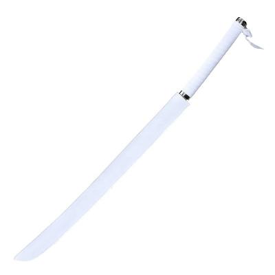 China Cosplay Demon Slayer Hashibira Inosuke Sword With White Leather Saya Toy Swords for sale