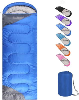 China Easy To Carry Lightweight Sleeping Bag With Logo Prints Wholesale Cheap Price Sleeping Bags for sale