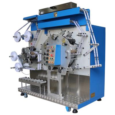 China Large solid under color+sufficient solid color popular multi color flexo label digital printing machine roll to roll for sale