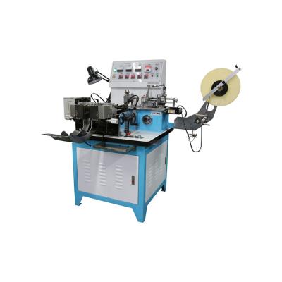 China Garment Shops Hot And Cold Folding Label Multi Function Satin Machine for sale