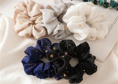 China Stars Chiffon large colon headdress Ins women girls sweet plate release circle Korea scrunchie wholesale for sale