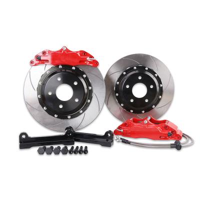 China Factory Wholesale 5200 Big Brake 4 pot Kit 330*28mm Disk For VW Polo BMW W204 Front And Rear 17 Inches Wheel Size A8 for sale