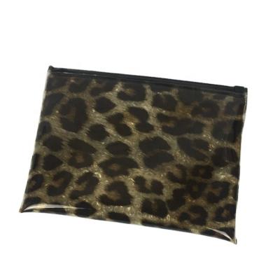 China Paper Holographic Clear Leopard Glitter Plastic Colorful Folders and Confetti Sprinkles Laser PVC Messenger File Envelope Pouch Cosmetic Bag for sale