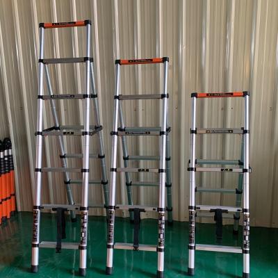 China Multifunctional Aluminum Telescopic Ladders Folding Ladders Engineering Load-bearing Household Ladders 150kg Combination Ladders for sale