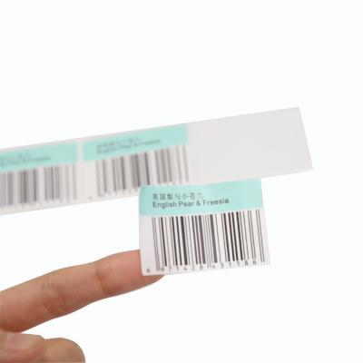 China Professional Barcode Manufacturing Adhesive Roll Barcodes Packaging Logo Paper Label Sticker Custom Printing for sale