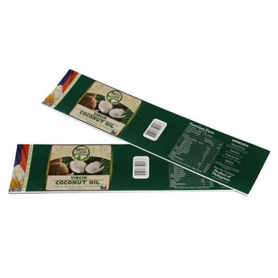 China Waterproof High Quality Roll Food Label Stickers, Custom Packing Food Logo Label Sticker Paper Printing for sale