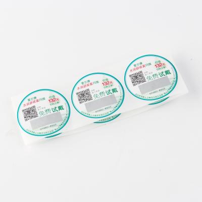 China Anti-Counterfeit Custom Hologram Laser Label Sticker Tampered Anti-fake Label Stickers Printing In Roll for sale