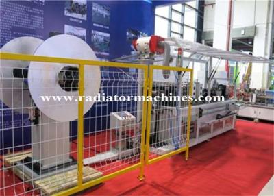 China PLC Gecontroleerde Radiator die Machine 280M per Minuut met Gemakkelijke Verrichting maken Te koop