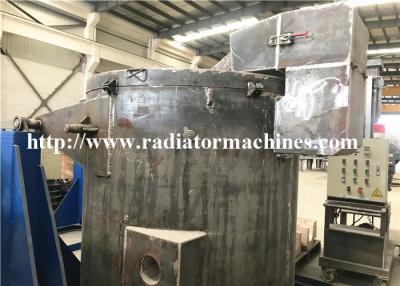 China Gasaluminiumschmelzofen-Tiegel-Art Riello-Brenner des metall-500Kg/Schrott- zu verkaufen