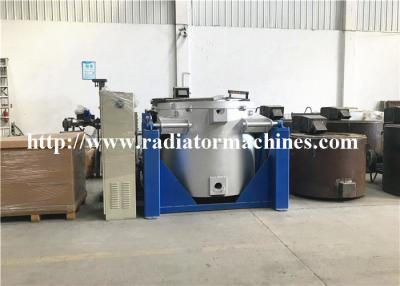 China Aluminiummetaal met gas/Schroot Smeltende Oven die 500Kg-Aluminium overhellen Te koop