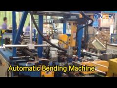 Servo Automatic Bending Machine 3.8KW 6m/min Copper / Aluminum For Coil Pipe