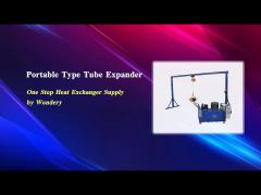 Portable manual copper tube expander machine for heat exchangers , HVAC equipment