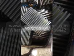 Customizable Heat Exchanger Aluminum Fins Machine For Producing Oil Cooler Fins