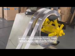 Oil Cooler Fin High Speed Fin Stamping Machine 