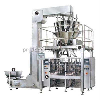 China High Quality Food Vacuum Food Tea Bag Bean Grain Nut Food Weighing Packing Machine for sale