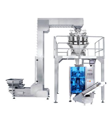 China Food Tea Bag Bean Grain Nut Food Automatic Vibrating Weighing Packing Feeder Filling Machine for sale