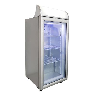 China Customized Portable Freezer White Black Plastic Large Capacity Mini Frid Fridge Compressor 21/52/68/98/130L ABS THERMOELECTRIC for sale