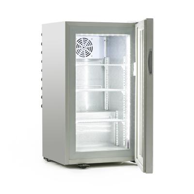 China 2021 Hot Sale THERMOELECTRIC Commercial Hotel Minifridge Energy Saving Refrigerator with Glass Door Mini Bar for sale