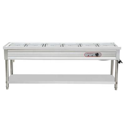 China Commercial Restaruant Food Warmer Wholesale Price Stainless Steel Bain Marie For Restaurant for sale