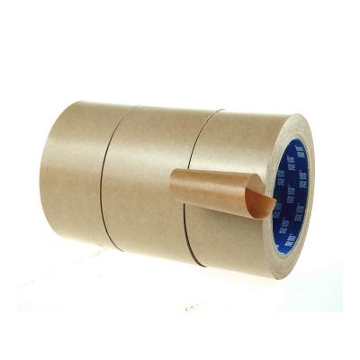 China Eco Friendly Heat Resistant Brown Kraft Paper Wrapping Tape With Logo Wholesale Price for sale