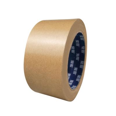 China Heat Resistant Factory Manufacturing Eco Friendly Kraft Paper Seal Paper Tape High Adhesive Strong Package Can Be Customized for sale