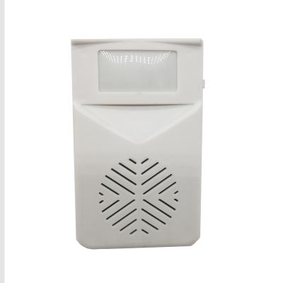 China Record voice detection security voice disk human body induction sensor door motion detector anti-theft alarm for sale