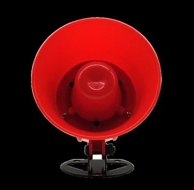 China Voice Announcing JRHN002 32V 10W High Power Loud Alarm Siren Speaker for Truck Emergency Alarm (Red) for sale