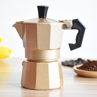 China WITH LID espresso moka pot stovetop coffee maker for sale