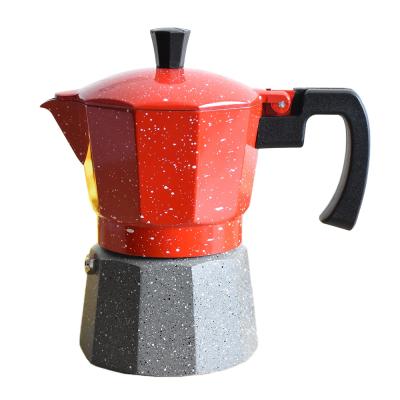 China Traditional Aluminum Coffee Maker Espresso Moka Pot Coffee Percolator for sale