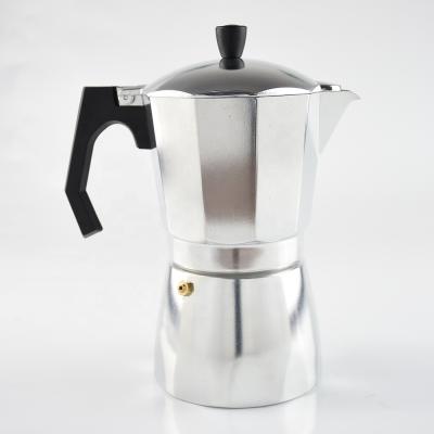 China Aluminum All Aluminum Italian Coffee Maker Design Coffee Maker for sale