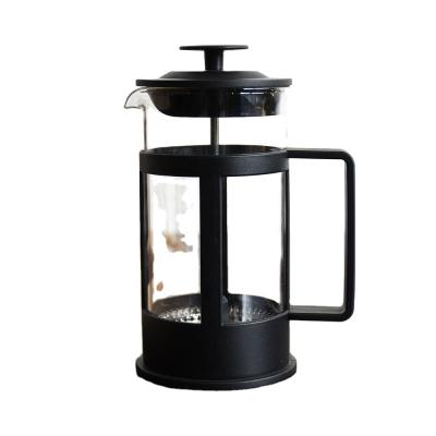 China WITH LID Glass French French Press Tea Maker Press Coffee Plunger for sale