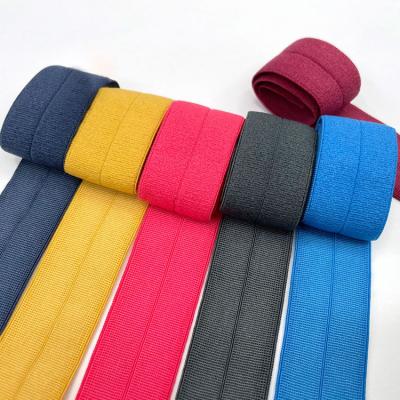 China Hot Selling Garment Accessories Elastic Warm Comfortable Pleat Elastic Waistband For Stockings Jackets Webbing Elastic Band for sale