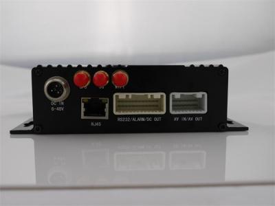 China Dual SD Card 4 Channel Mini Mobile DVR For Vehicles , Mobile Digital Video Recorder for sale