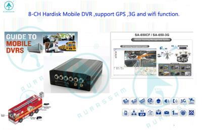 China Ayuda video PTZ de la tarjeta DVR 4 móviles de GPS SD de las redes inalámbricas teledirigida en venta