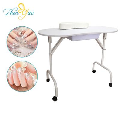 China No Assembly Needed Modern Pedicure Manicure Nails Tables Supplies Salon Furniture for sale