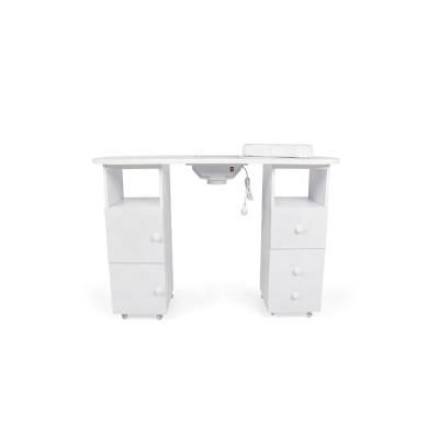 China MT-208P modern cheap beauty manicure table white dust collector for sale