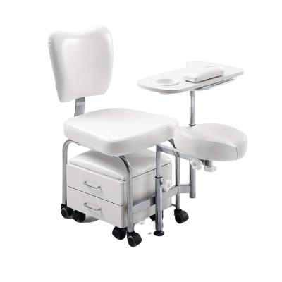 China Factory direct sales modern beauty nail station manicure table and chair for sale