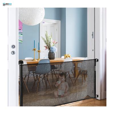 China Protect 2021 New Baby Indoor Retractable Baby Kids Mesh Extra Large Dog Door Mesh for sale