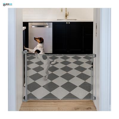 China Protect Competitive Price Baby Indoor Retractable Door Safety Kids Extra Wide Door for sale